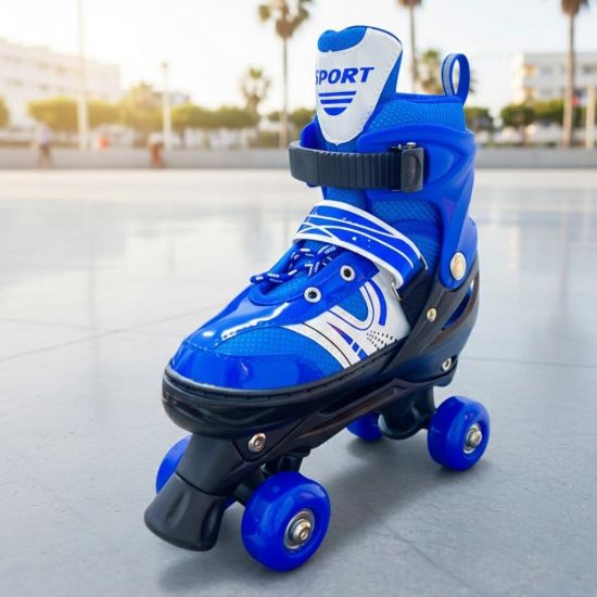 صورة حذاء تزلج رباعي للأطفال مقاس متعدل